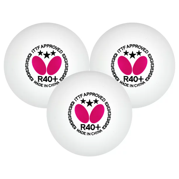 Butterfly 3 Star Ping Pong Balls for Intermediate and Pro