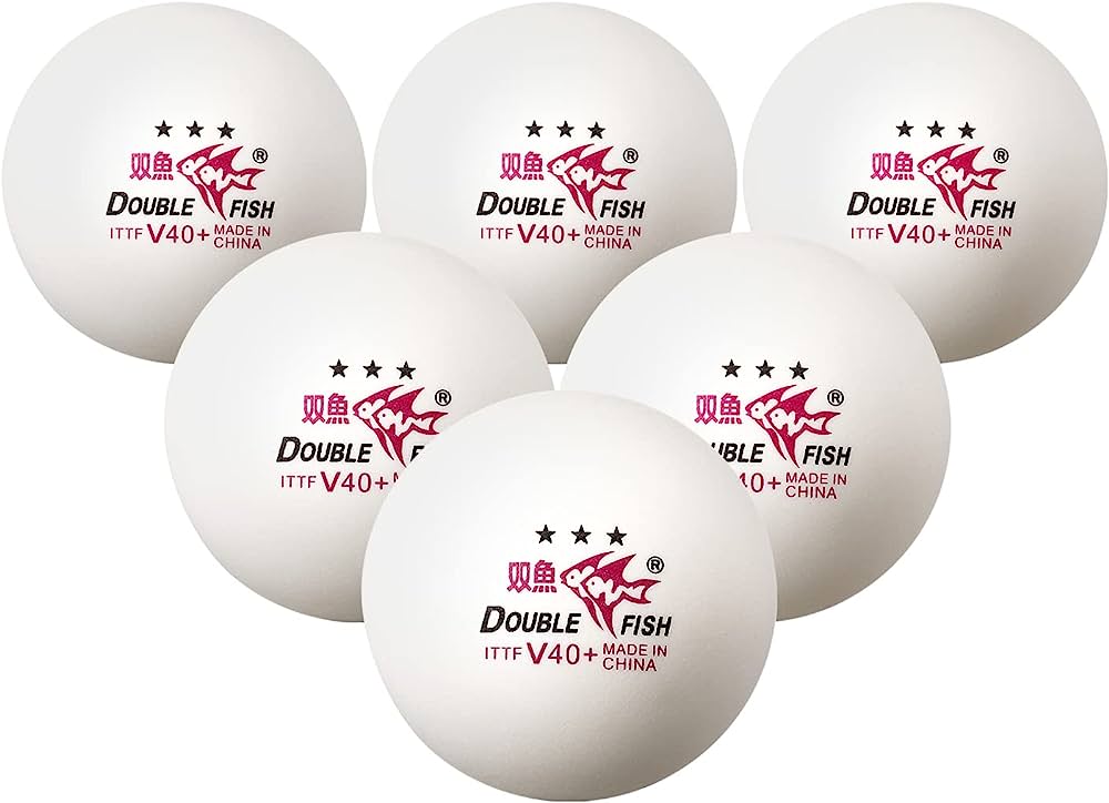Double Fish Ping Pong Balls for intermediate and pro