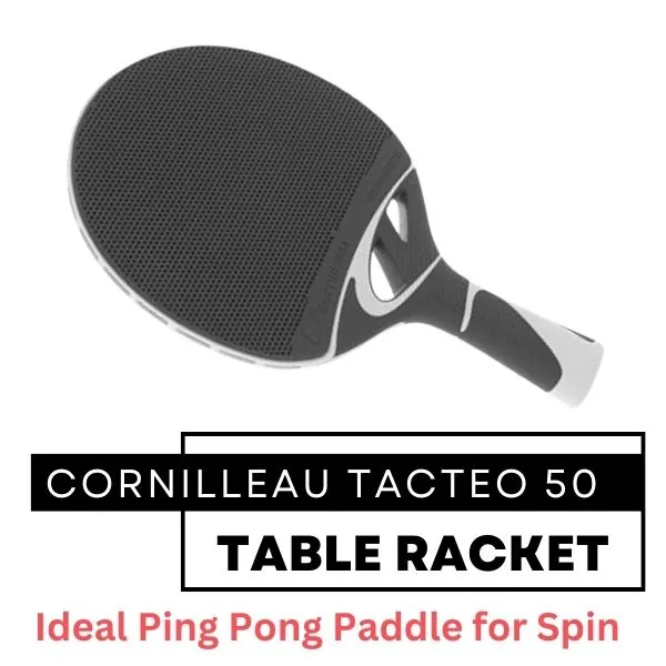 Cornilleau Tacteo 50 Ping Pong Paddles Review