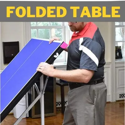 table tennis table fold