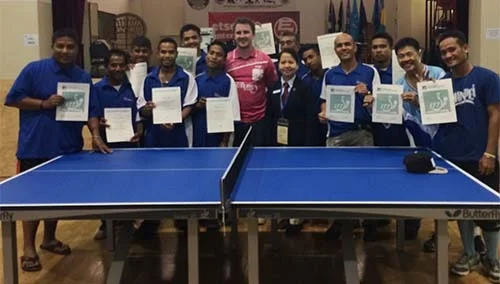 Qualifications and Training for Table Tennis Officials